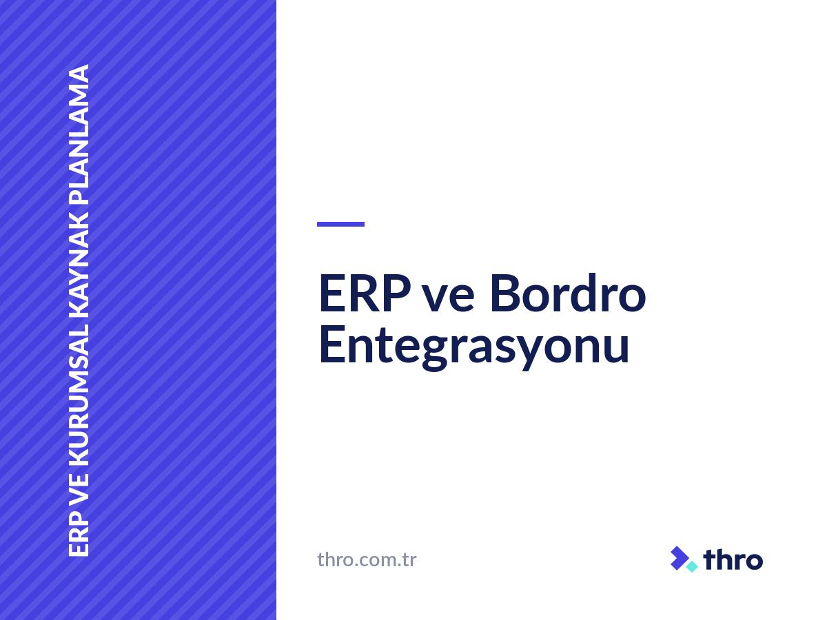 ERP ve Bordro Entegrasyonu
