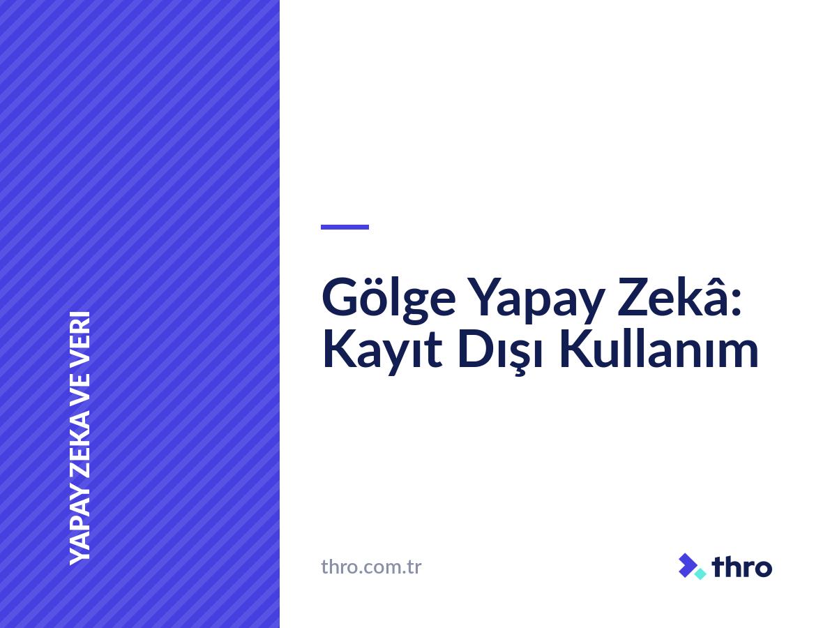 Gölge Yapay Zekâ: Kayıt Dışı Kullanım