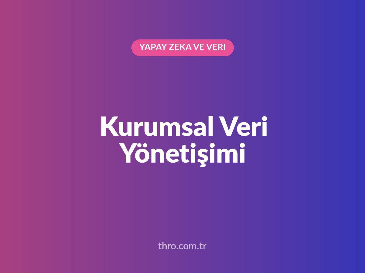Kurumsal Veri Yönetişimi