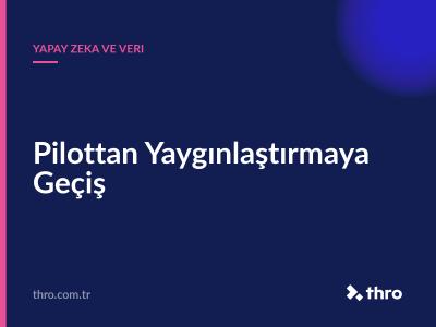 Pilottan Yaygınlaştırmaya Geçiş