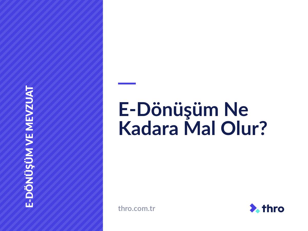 E-Dönüşüm Ne Kadara Mal Olur?