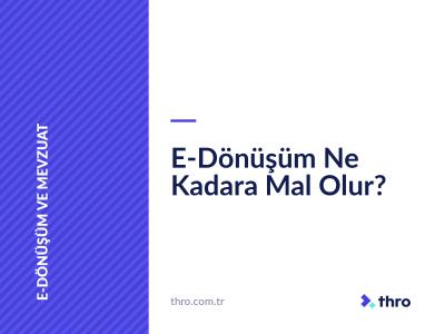 E-Dönüşüm Ne Kadara Mal Olur?