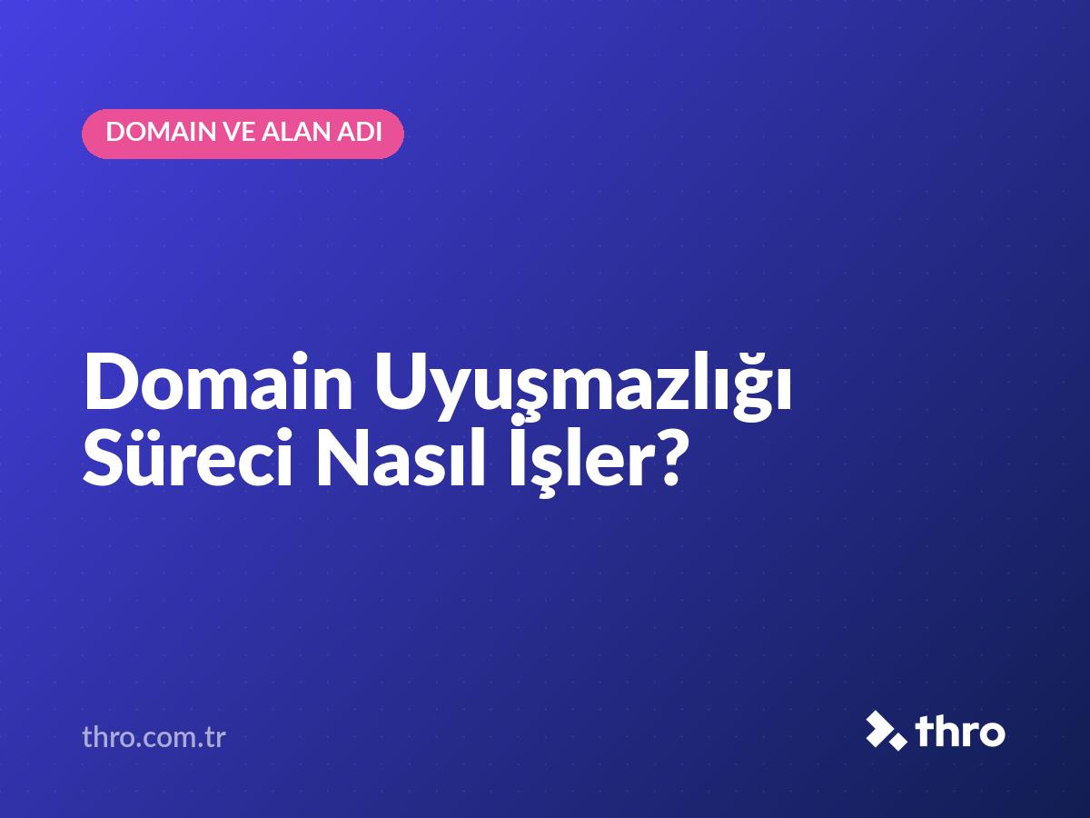 Domain Uyuşmazlığı Süreci Nasıl İşler?