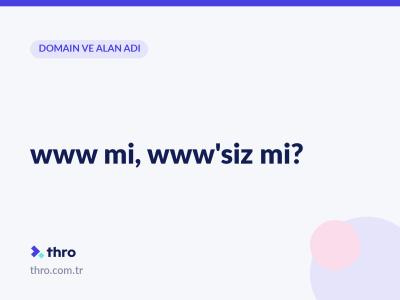 www mi, www'siz mi?