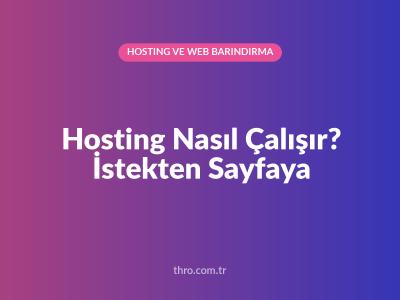 Hosting Nasıl Çalışır? İstekten Sayfaya