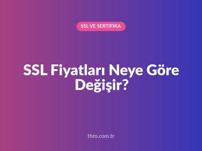 SSL Fiyatları Neye Göre Değişir?